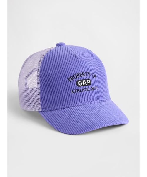コーデュロイ GAPロゴ ベースボールキャップ (キッズ)｜ギャップ