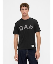 ヘビーウェイト GAPロゴ クロップドTシャツ