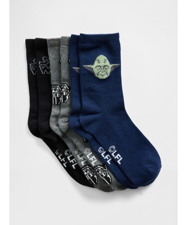 GapKids | スター・ウォーズ(TM) クルーソックス 3足セット