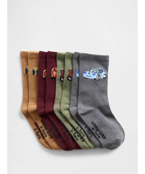 babyGap × ディズニー カーズ クルーソックス 4足セット