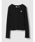 リブ クルーネック Tシャツ (キッズ)