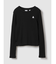 リブ クルーネック Tシャツ (キッズ)