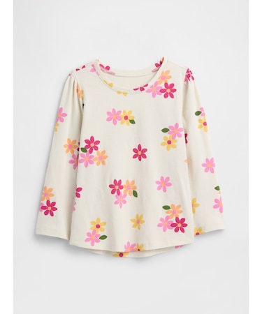 babyGap パフスリーブ クルーネックTシャツ