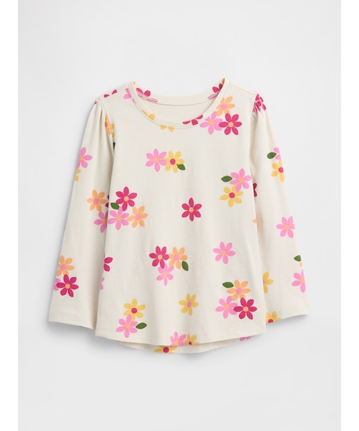 babyGap パフスリーブ クルーネックTシャツ