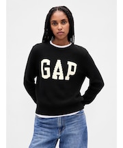 GAPロゴ インターシャセーター