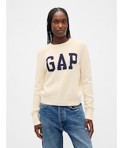 GAPロゴ インターシャセーター