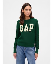 GAPロゴ インターシャセーター
