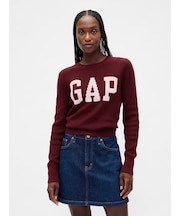 GAPロゴ インターシャセーター