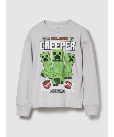GapKids | マインクラフト グラフィックTシャツ