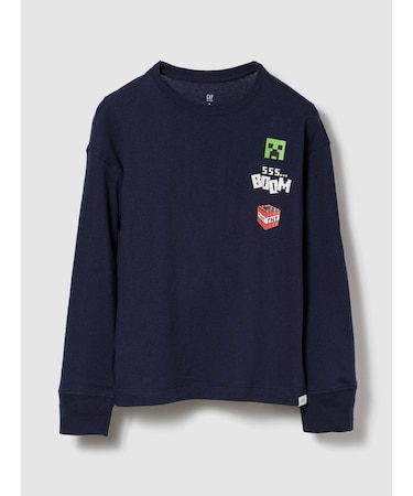 GapKids | マインクラフト グラフィックTシャツ