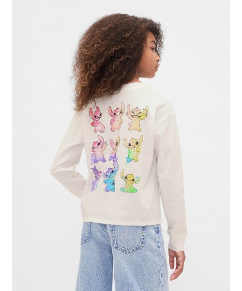 GapKids x ディズニー リロ＆スティッチ オーバーサイズ グラフィックT