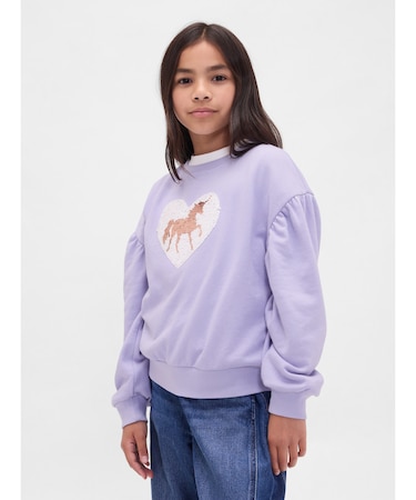 Gap × ディズニー フリッピー スパンコール スウェットシャツ (キッズ)