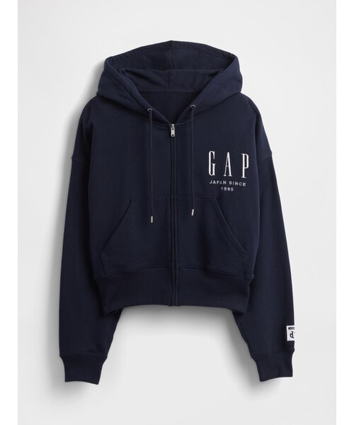 30th アニバーサリー ヘビーウェイト フレンチテリー GAPロゴ ジップ