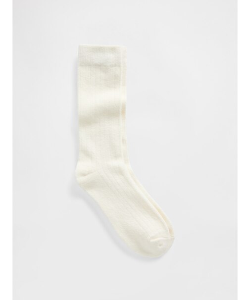 CashSoft カシミヤタッチ クルーソックス