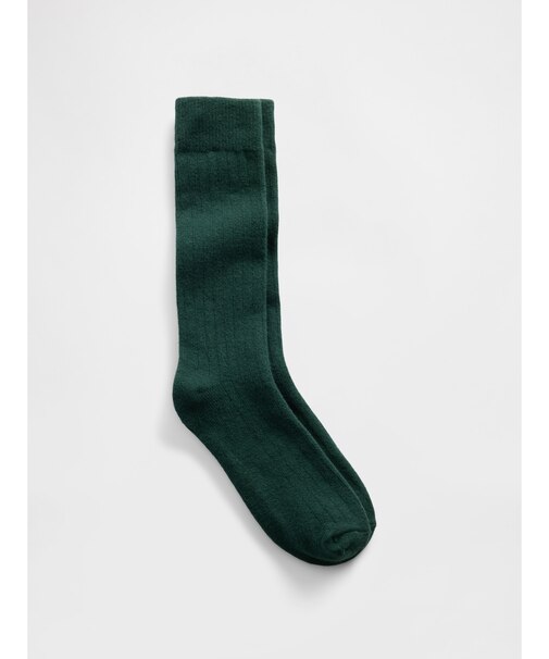 CashSoft カシミヤタッチ クルーソックス