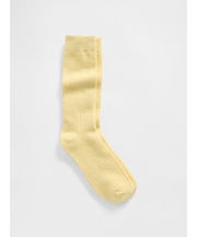 CashSoft カシミヤタッチ クルーソックス