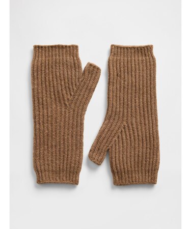 Cashsoft カシミヤタッチ フィンガーレスミトン