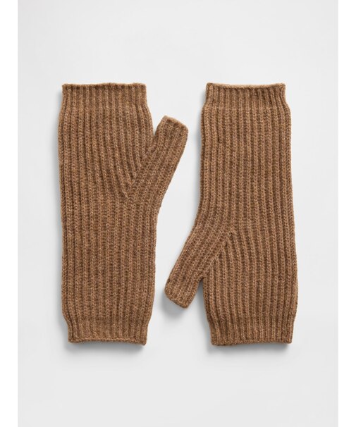 Cashsoft カシミヤタッチ フィンガーレスミトン