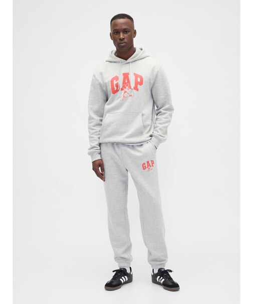 Gap × ディズニー リラックスフィット GAPロゴ ジョガーパンツ