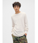 ワッフルニット クルーネックTシャツ