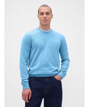 CashSoft カシミヤタッチ クルーネックセーター