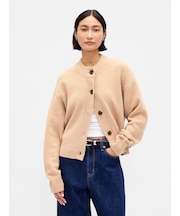 Cashsoft カシミヤタッチ オーバーサイズ チャンキー カーディガン