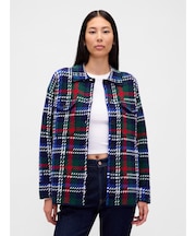 CashSoft カシミヤタッチ オーバーサイズ シャケット