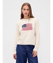 コットン100% オーバーサイズ アメリカーナセーター