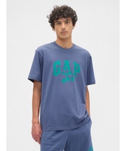 Gap × ディズニー エブリディ ソフト リラックス GAPロゴ Tシャツ