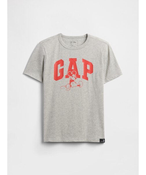 GapKids × ミッキーマウス GAPロゴTシャツ (キッズ)