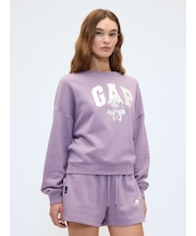 Gap × ディズニー オーバーサイズ GAPロゴ スウェットシャツ トレーナー