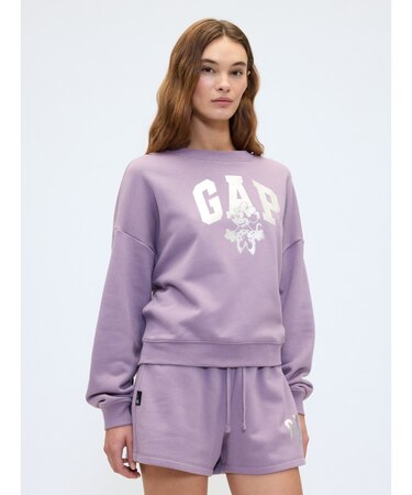 Gap × ディズニー オーバーサイズ GAPロゴ スウェットシャツ トレーナー
