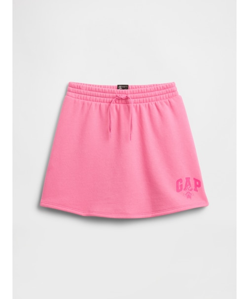 GapKids × ディズニー ミニーマウス GAPロゴ プルオン ミニスカート・スコート