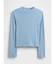 リブ モックネック Tシャツ (キッズ)