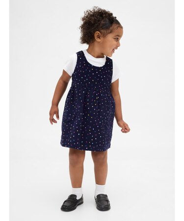 コーデュロイ ハート ジャンパースカート (幼児・ベビー)