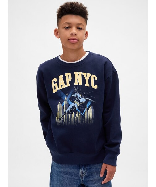 ヴィンテージソフト バットマン グラフィック GAPロゴ スウェットシャツ (キッズ)