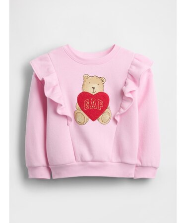 babyGap ラッフルフリル ブラナンベア スウェットシャツ