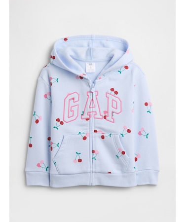 babyGap GAPロゴ ジップアップパーカー