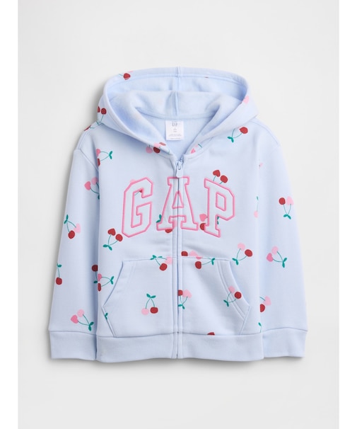 babyGap GAPロゴ ジップアップパーカー