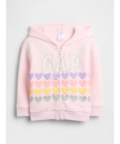 babyGap GAPロゴ ジップアップパーカー
