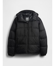 リサイクル フード付き パファージャケット