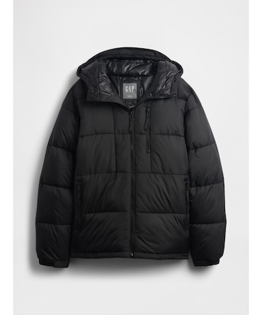 リサイクル フード付き パファージャケット