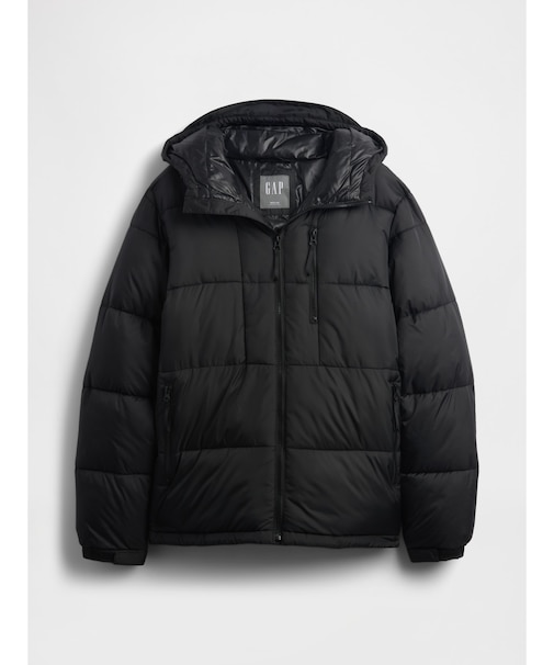 リサイクル フード付き パファージャケット