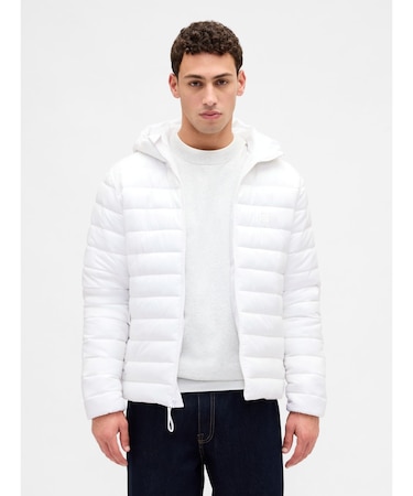 フード付き パファージャケット