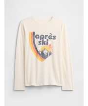 グラフィック長袖Tシャツ (キッズ)