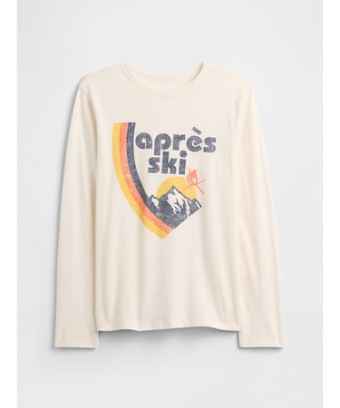 グラフィック長袖Tシャツ (キッズ)