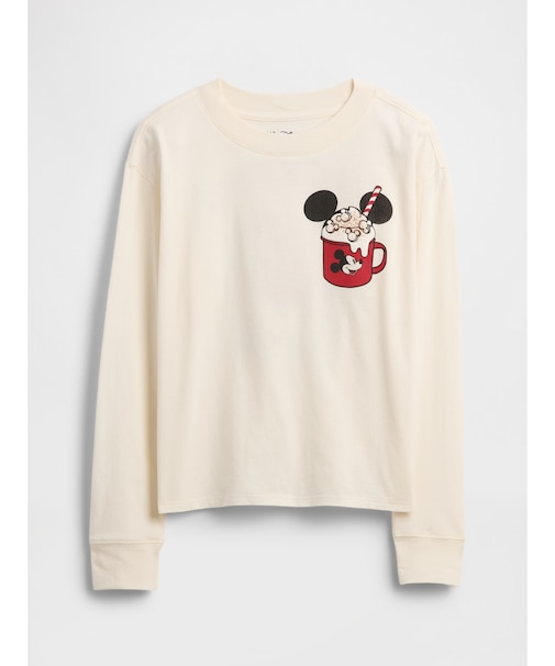 Gapkids × ディズニー オーバーサイズ グラフィックtシャツ