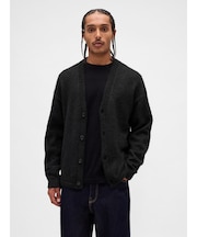 ふわもこ リラックス クロップド ニットカーディガン