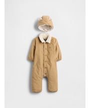コーデュロイ＆ボア カバーオール コーデセット (ベビー)