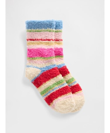 あったかストライプソックス (幼児・ベビー)
